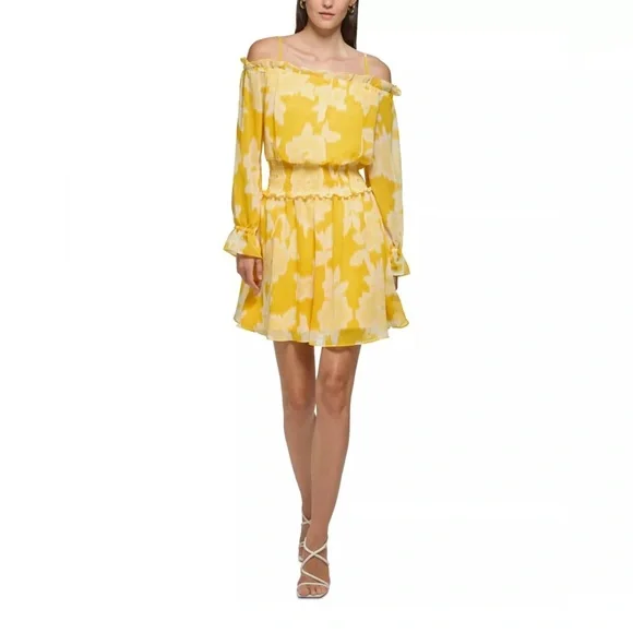 Karl Lagerfeld Yellow Sundress - Picture 2 of 8